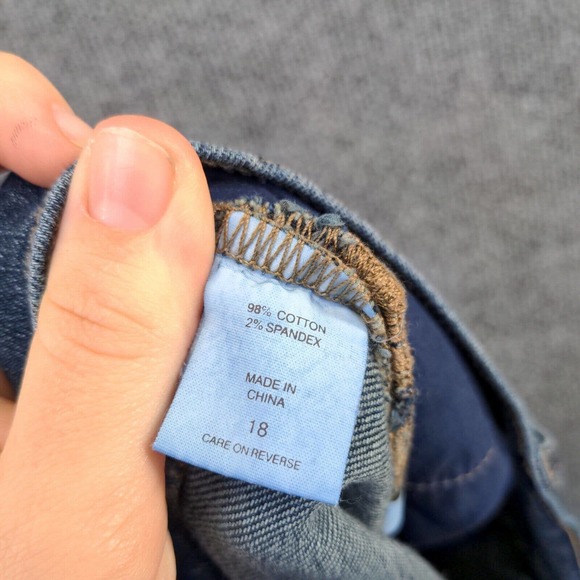 Soho Womens Jean Shorts Blue Size 18 Denim Pockets Cuffed Hems - Picture 11 of 11